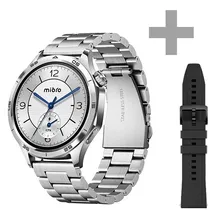 Relógio Mibro GT XPAW026 com GPS/Bluetooth - Prata + Pulseira