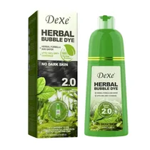 Shampoo Dexe Herbal Bubble Dye Negro Natural 420ML 301358
