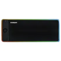 Mousepad Satellite A-PAD09W RGB Gaming 80X30 - Preto