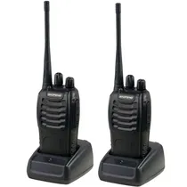 Walkie Talkie Baofeng BF-888S 16 Canais PACK-2 Kit 2 Radios