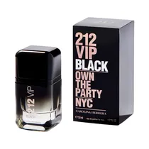 Perfume Carolina Herrera 212 Vip Black Edp 50ML - Masculino