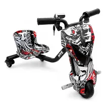 Triciclo Elétrico Hye HY-TR01 6.5" 150W - Preto Comic e Branco