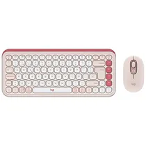 Teclado Logitech + Mouse Pop Icon Combo 920-013053 Español - Rose