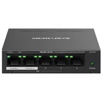 Hub Switch Mercusys MS105GP 5P 4POE+65W Gigalan