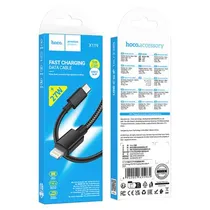 X119 Energy PD27W Cable Carga Y Datos (C To IP) Negro