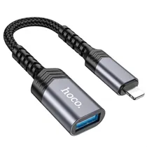 Adaptador Hoco UA24 Lightning A Ubc-A - Gray