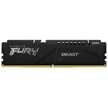 Memória Ram Kingston Fury Beast 16GB (1X16GB) DDR5 6000MHZ CL36 AMD Expo KF560C36BBE2-16 Preto