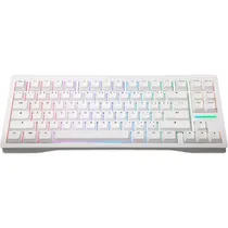 Teclado Mecânico Wooting 80HE Liga de Zinco RGB - Branco