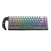 Teclado Onikuma G69 c/Cabo USB-C RGB Black/Cinza