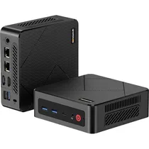 Mini PC Bosgame E4 AMD Ryzen 5 3500U 8 GB DDR4 256 GB SSD - Preto
