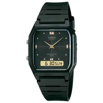 Relógio Feminino Analógico-Digital Casio AW-48HE-1AVDF Preto
