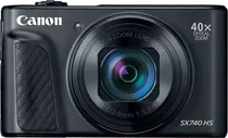 Câmera Digital Canon Powershot SX740 HS Lite Edition 4K Wifi/Bluetooth Preto (Caixa Feia)
