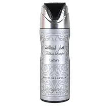 Spray Corporal Lattafa Fakhar Negro Masculino 200ML