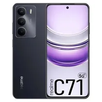 Celular Realme C71 RMX3943 5G 128GB 6GB Ram Dual Sim Tela 6.67" 50MP - Preto (Anatel)