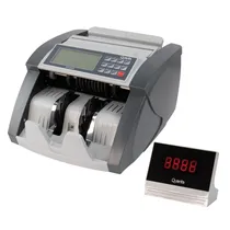 Máquina Contadora de Dinheiro Quanta QTCDD20 - 80W - 110V - Cinza