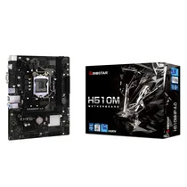 Placa Mãe Biostar H510MHP 4.0, Intel LGA 1200, M-ATX, DDR4, M.2 Nvme, VGA D-Sub, USB 3.2