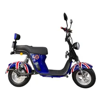 Moto Elétrica-Electrica Quattro Style Harley 1000 Watt Lithium