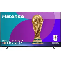TV Smart Miniled Qled Hisense 55QD7QF 4K Uhd - Preto