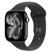 Apple Watck Série 11 46MM MEUX4AM/A M/L - Jet Black Pulseira Esportiva
