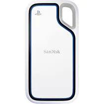 SSD Externo Sandisk Extreme 2TB SDSSDE62P-2T00-G25 USB-C 1000MB/s, Branco, Compatível com Playstation 5 PS5