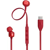 Fone de Ouvido JBL T310 USB-C - Vermelho