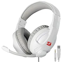 Fone Gamer Redragon H211W-RGB Cronus RGB / com Fio - Branco