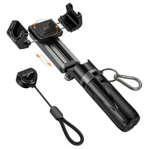 K27 Magic QuadriPod Selfie 4 En 1 Control BT Recargable T-C Black