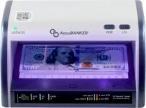 Detector de Billetes Accubanker LED420A Bivolt