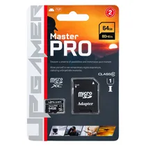Cartão de Memória Micro SD Up Gamer Master Pro 64GB 80MBS