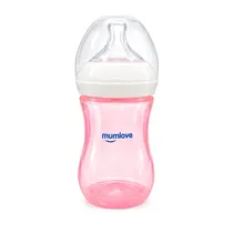 Mamadeira Mui de Plástico PP 260 ML 6+ Meses