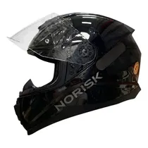Casco Norisk Razor Solid - Negro/Gris Oscuro / 56 / s
