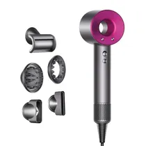 Secador de Cabelo Leafles Hair Dryer / 4 Temperaturas / 3 Velocidades / 220V - Cinza/ Rosa