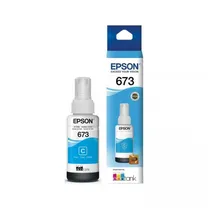 Tinta Epson 673 T673220 Ciano 70ML L800