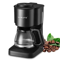 Cafeteira Eletrica Sonaky SK-124 / 650W / 600ML / 220-240V ~ 50/ 60HZ - Preto