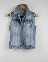 Stradivarius 1955 571 700 Chaleco Jean Fem L