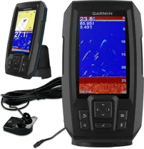 GPS Garmin Striker 4 Plus + Transducer Dual Beam 010-01870-01