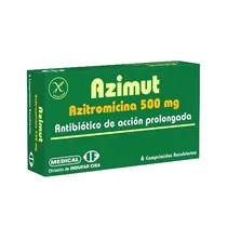 Comprimidos Indufar Azimut 6 Comprimidos