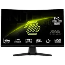 Monitor Gamer MSI Mag 242C 23.6" Full HD Curvo Va 180HZ / 1MS - Preto