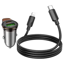 NZ16A Cargador+Cable T-C A T-C Gris 43W