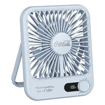 Ventilador Portátil Coca Cola C3 - Blue