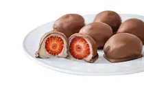 Bombón de Fresa Y Chocolate