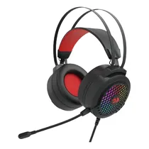 Auricular c/ Micrófono Redragon Ares H120-RGB Negro/Rojo 783431/708717