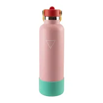 Garrafa Térmica Hydrate - 710ML - com Bico e Protetor de Silicone - Rosado Pastel