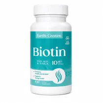 Earth's Creation Biotin 10MG 100 Cápsulas