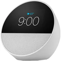 Speaker Amazon Echo Spot - com Alexa - Bluetooth/Wi-Fi - Branco - Caixa Dan
