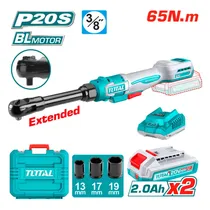 Chave Catraca A Bateria Extensível Total TDRLI2065292 – com 2 Baterias / 2AH