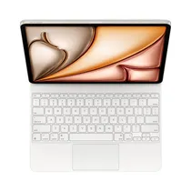 Capa Con Teclado Apple MDFW4LL/A Magic Keyboard para iPad Air 13" White
