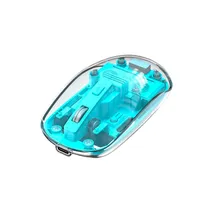 Xo Mouse Wireless M12 Transparente BT/2.4G 300MAH Azul