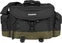 Bolsa para Câmera Deluxe Canon 10EG - Preta e Verde