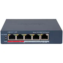Hub Switch Hikvision DS-3E1105P-Ei/M 4 Portas / Poe - 10/100MBPS